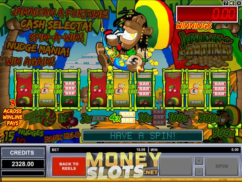 Jamaica slot machines