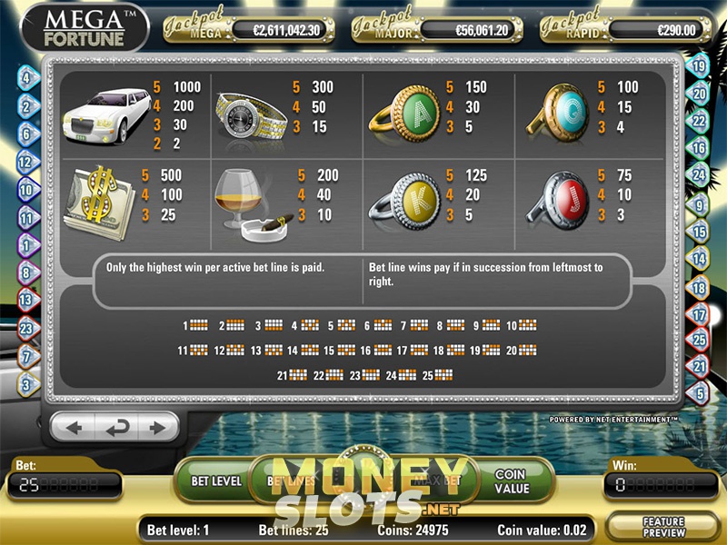 Slots net entertainment