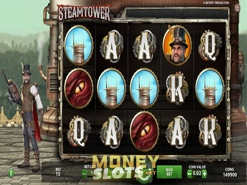Steam tower slot review