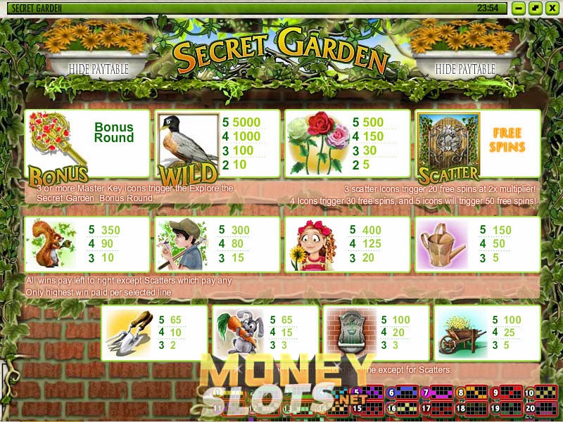 Slots garden