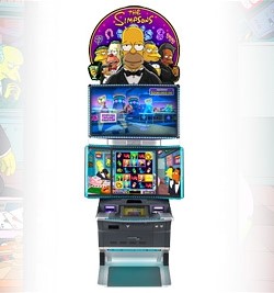 Simpsons slot machine