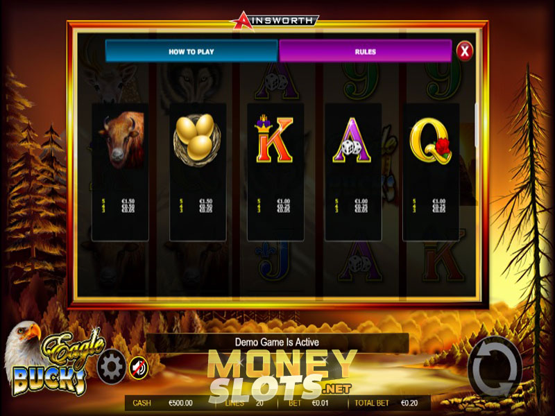 Eagle bucks slot machine online ainsworth Lapseki
