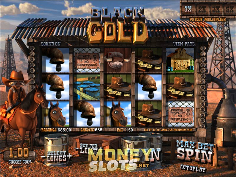 Black gold betsoft slot game free