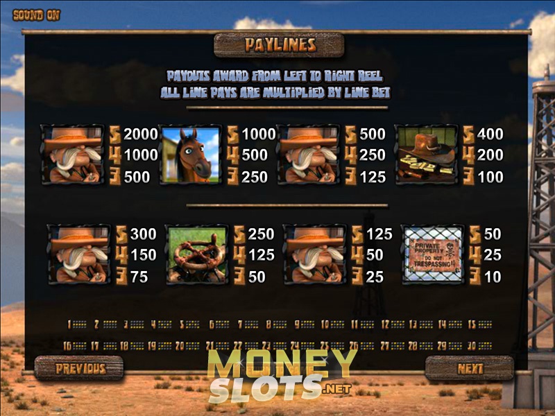 A 5-reel, payline slot, Black Gold has all the hallmarks of a Betsoft product: hallmarks that mainly consist of lots of funny symbols, some nice animated touches, and sexy bonus rounds.4/4.