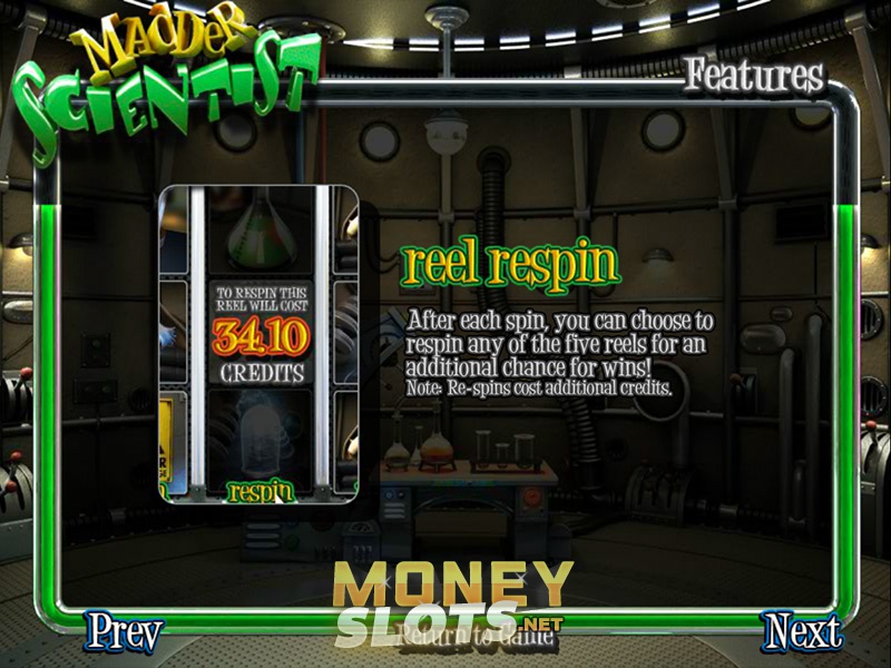 Madder Scientist Slot Machine Madder Scientist Slot Machine
