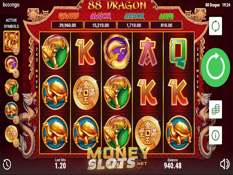 88 Dragon Slot Review Booongo Play 88 Dragon Slot Game
