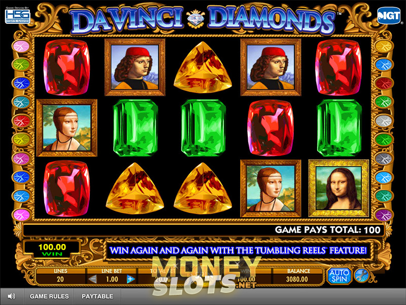 Casino Slots Davinci Diamonds Casino Slots Davinci Diamonds