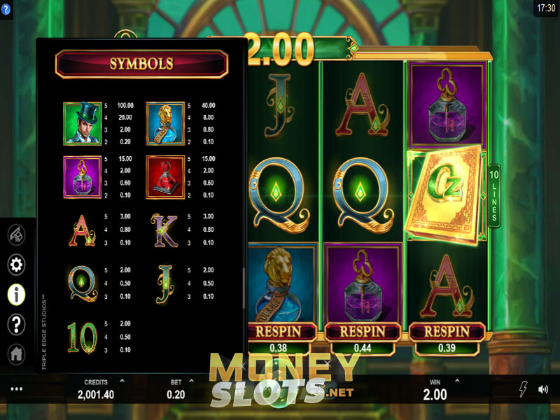 Play The Book Of Oz Slot At Microgaming Casinos Play The Book Of Oz Slot At Microgaming Casinos