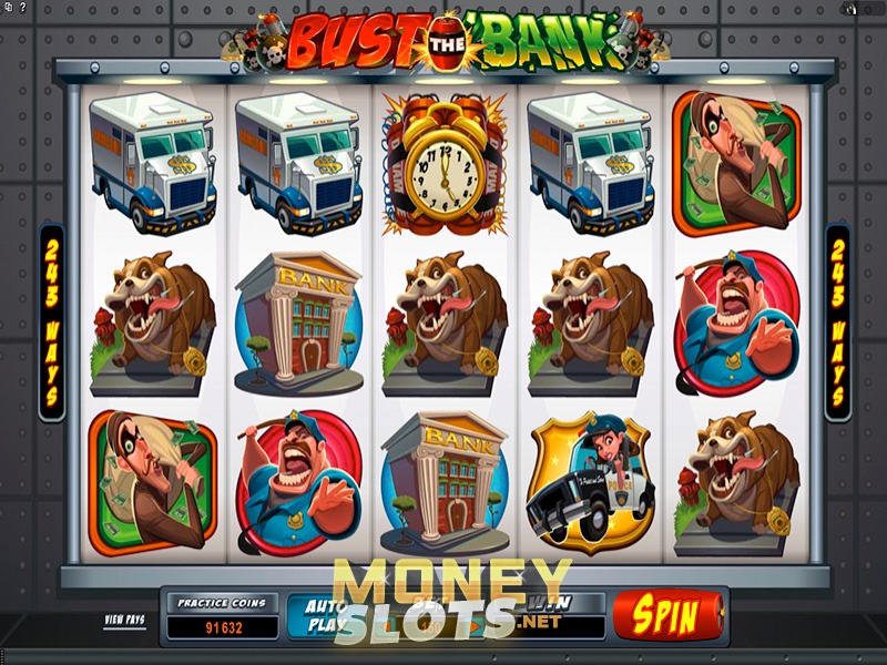 Bust the Bank by Microgaming looks like an ordinary slot but looks couldn’t be more deceiving.Even though at first glance, the slot looks standard with its layout of five reels and three rows, it’s jam-packed with extra features and prizes.Arıtaş