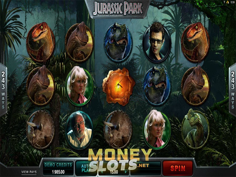 Microgaming is Releasing Jurassic Park Themed Games