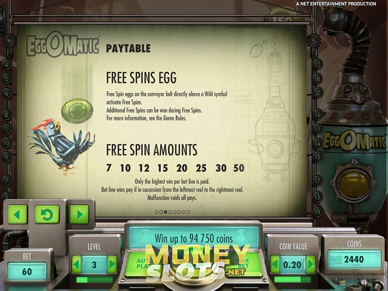Eggomatic Slots Eggomatic Slots
