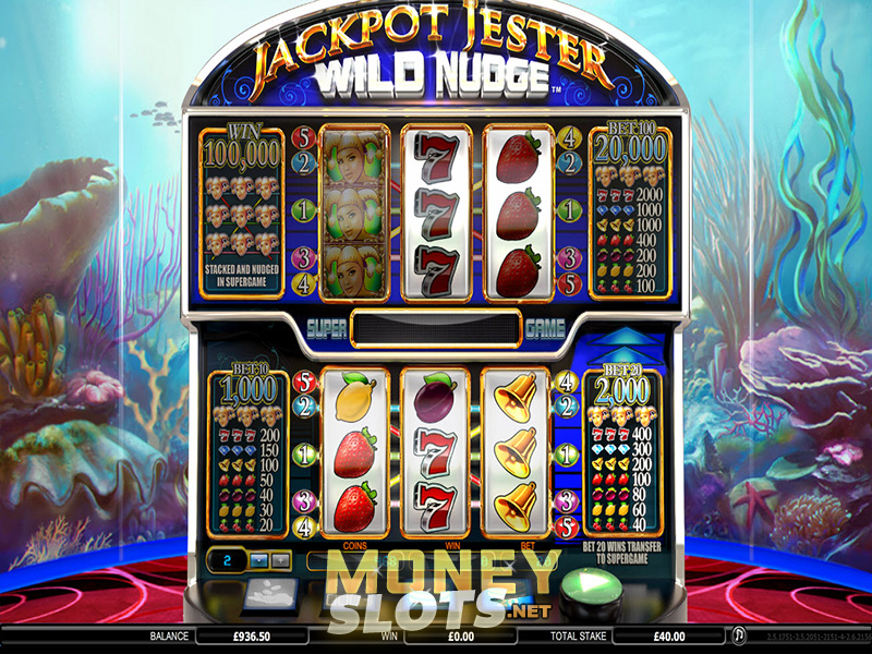 Jackpot Jester Wild Nudge Slot Machine Jackpot Jester Wild Nudge Slot Machine