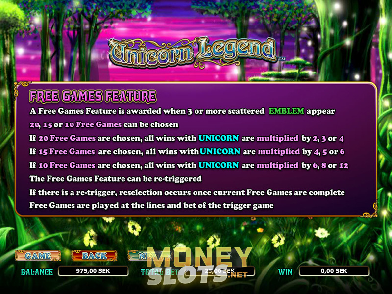 Unicorn Legend Slots Unicorn Legend Slots
