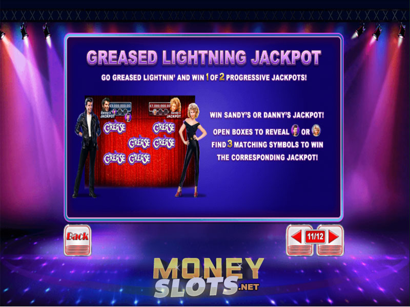 Win the greased lightning progressive jackpots playing grease slots lar?spin