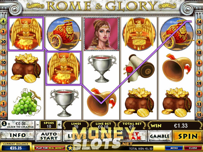 Rome And Glory Slot Review | Playtech | Play Rome And Glory Slots Game