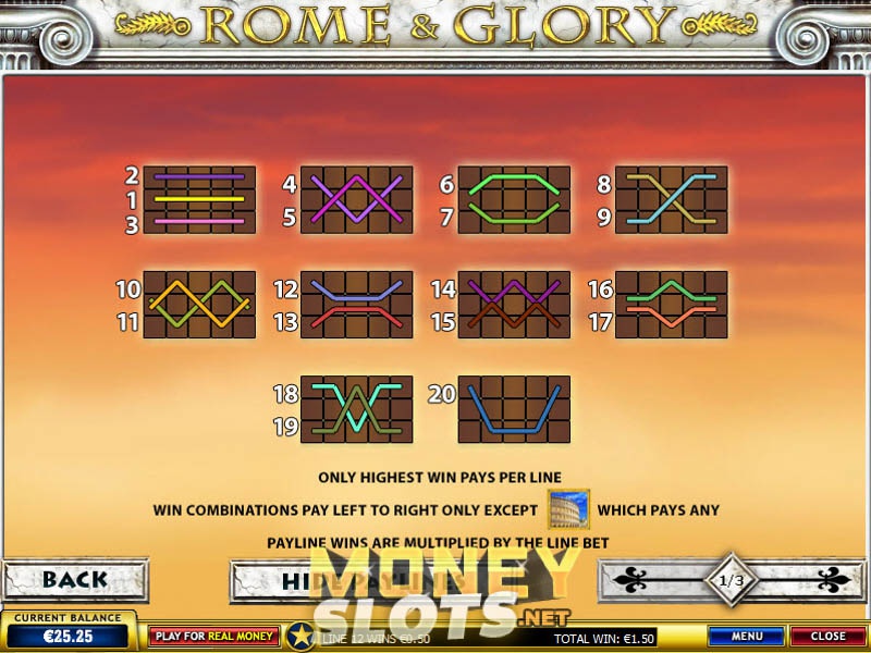 Rome And Glory Slot Review | Playtech | Play Rome And Glory Slots Game