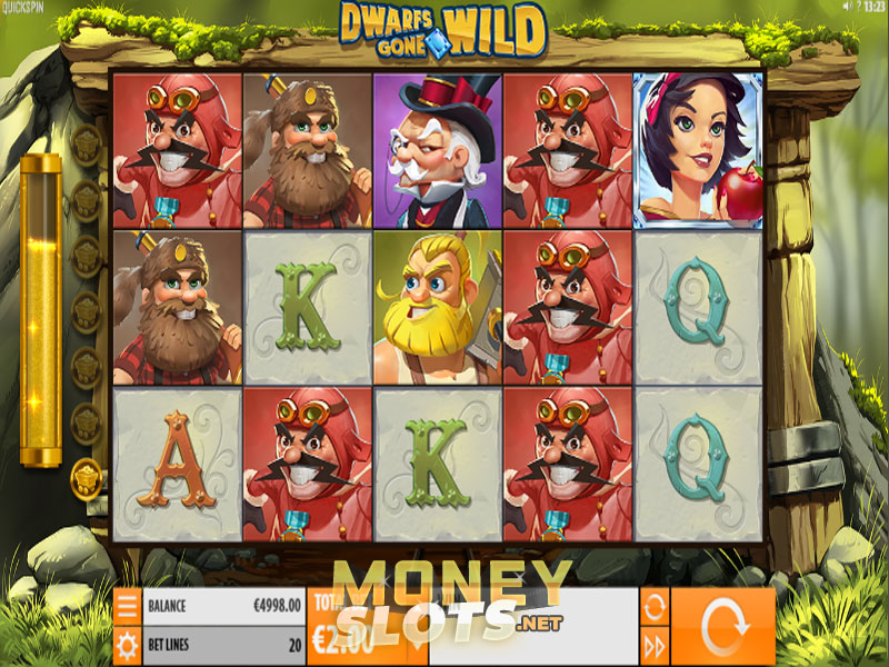 Dwarfs gone wild quickspin slot game videos videos now