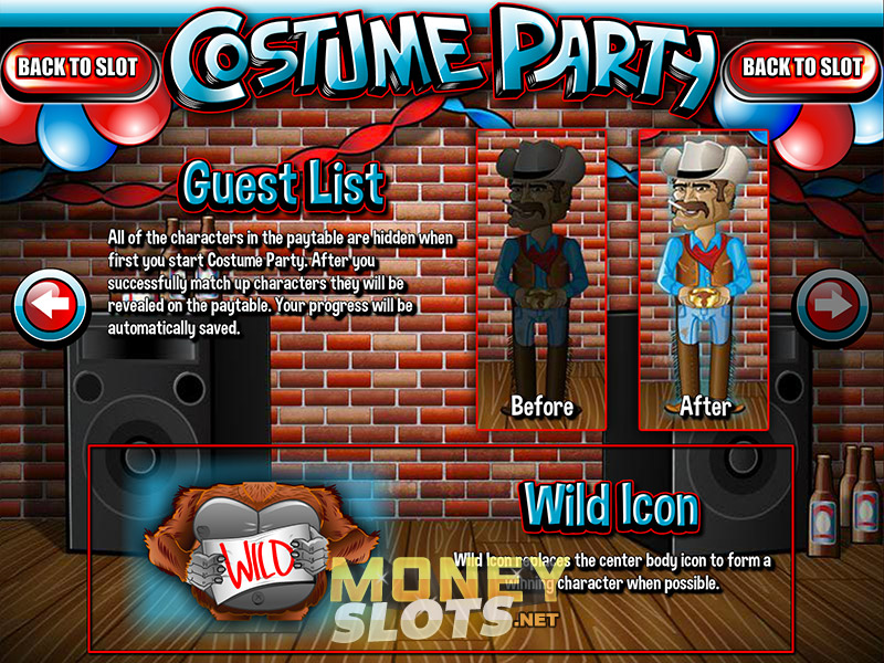 Costume Party Slot Machine Review